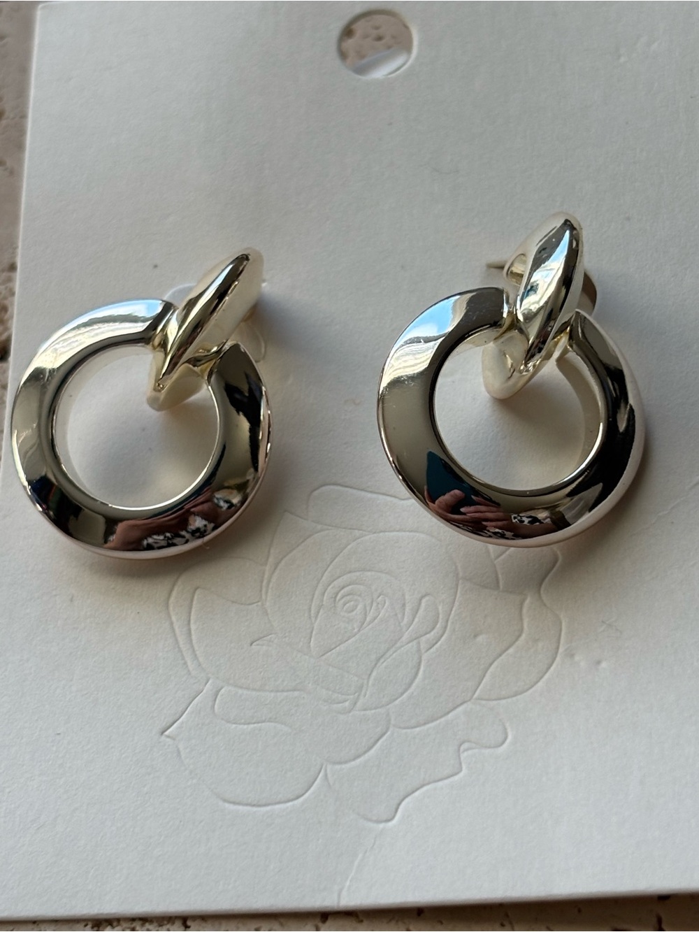 NWOT Jenny bird silver earrings